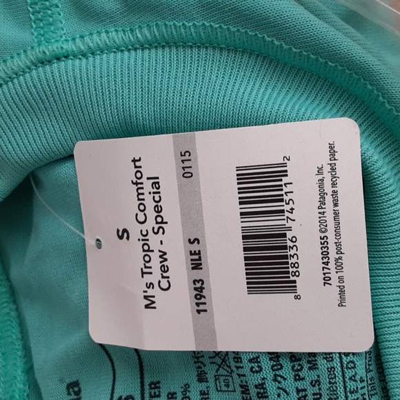 Men's Tropic Comfort Crew Neck Size Small NWT - Picture 11 of 11